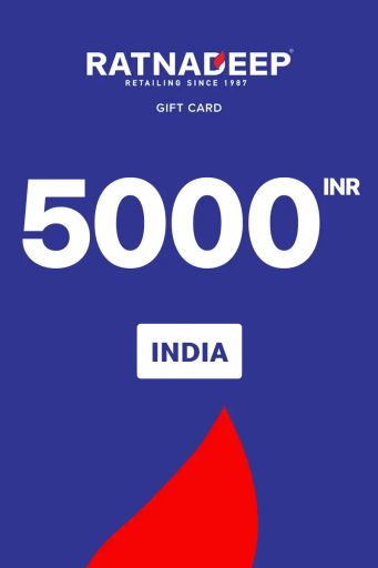 Ratnadeep Supermarket 5000 INR Gift Card (INDIA) - Digital Key