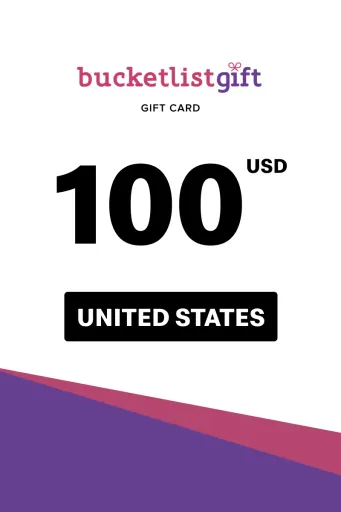 BucketlistGift 100 USD Gift Card (United States) - Digital Key