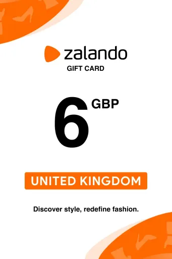 Zalando 6 GBP Gift Card (United Kingdom) - Digital Key