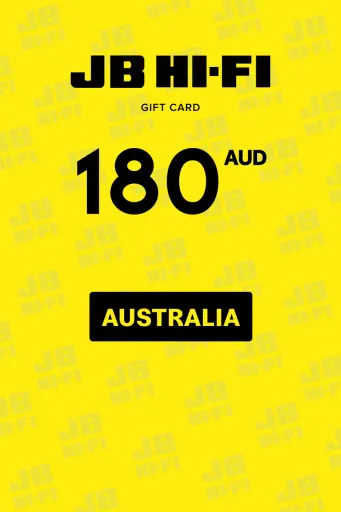 Product Image - JB HI-FI 180 AUD Gift Card (Australia) - Digital Key