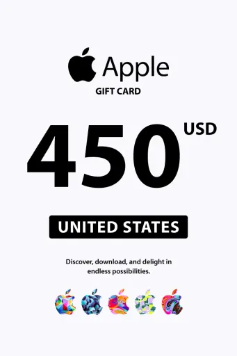 Apple 450 USD Gift Card (United States) - Digital Key