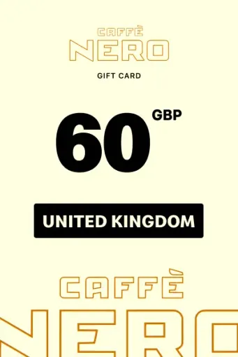 Caffè Nero 60 GBP Gift Card (United Kingdom) - Digital Key