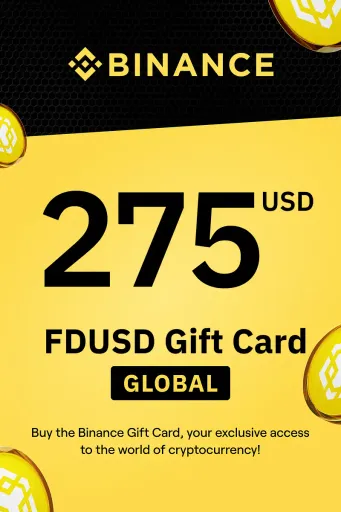 Binance (FDUSD) 275 USD Gift Card (Global) - Digital Key