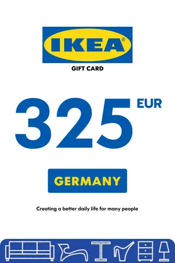IKEA 325 EUR Gift Card (Germany) - Digital Key