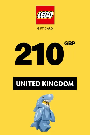 LEGO 210 GBP Gift Card (United Kingdom) - Digital Key