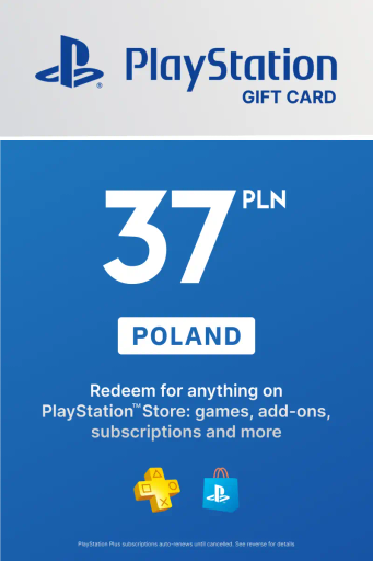 PlayStation Store 37 PLN Gift Card (Poland) - Digital Key