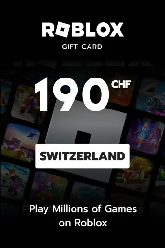 Roblox 190 CHF Gift Card (Switzerland) - Digital Key
