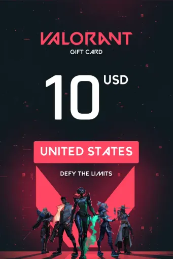 Valorant 10 USD Gift Card (United States) - Digital Key