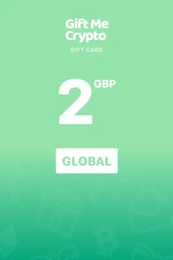 Gift Me Crypto 2 GBP Gift Card (Global) - Digital Key