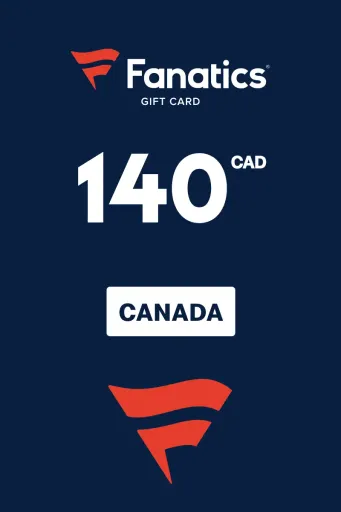 Fanatics 140 CAD Gift Card (Canada) - Digital Key