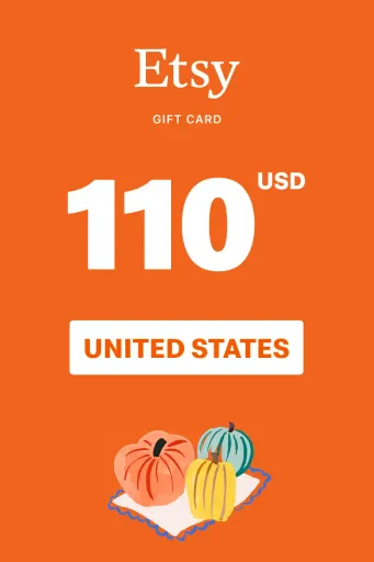 Etsy 110 USD Gift Card (United States) - Digital Key