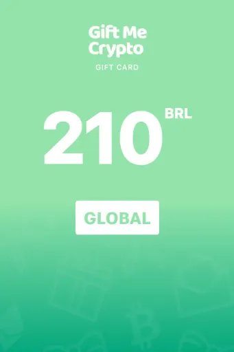 Gift Me Crypto 210 BRL Gift Card (Global) - Digital Key