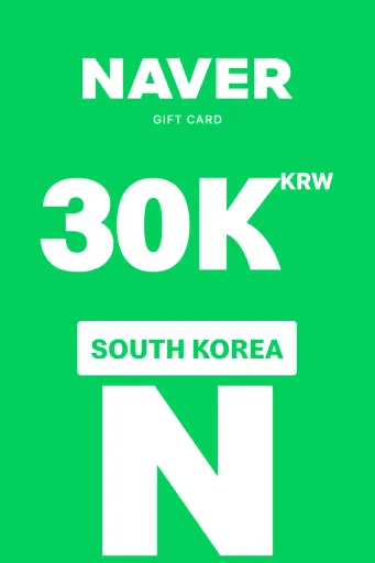 Naver Pay 30000 KRW Gift Card (South Korea) - Digital Key