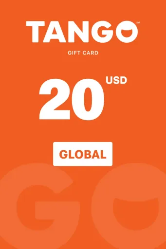 Tango Card 20 USD Gift Card (Global) - Digital Key