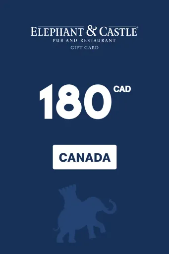 Elephant & Castle 180 CAD Gift Card (Canada) - Digital Key