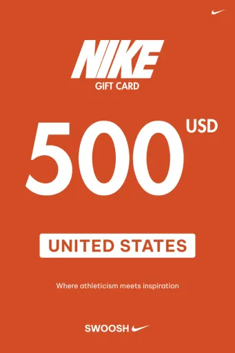 Nike 500 USD Gift Card (United States) - Digital Key