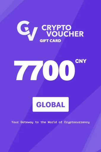 Crypto Voucher 7700 CNY Gift Card (Global) - Digital Key