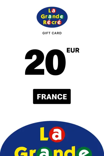 La Grande Recre 20 EUR Gift Card (France) - Digital Key