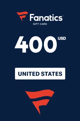 Fanatics 400 USD Gift Card (United States) - Digital Key