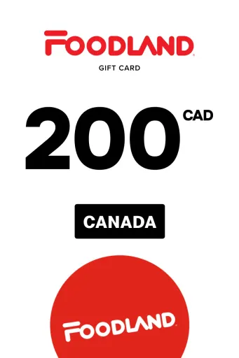 Foodland 200 CAD Gift Card (Canada) - Digital Key
