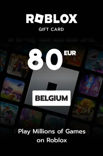Roblox 80 EUR Gift Card (Belgium) - Digital Key