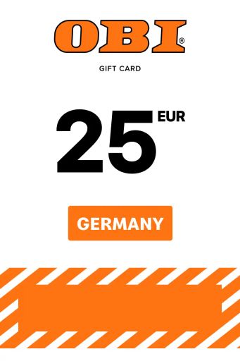 OBI 25 EUR Gift Card (Germany) - Digital Key