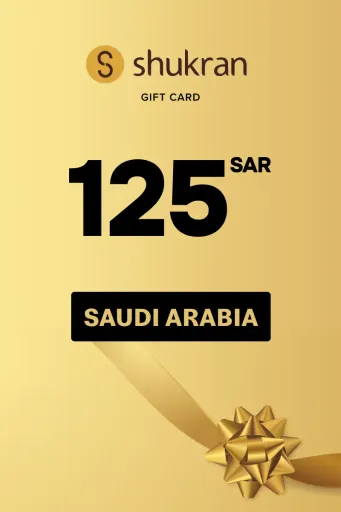 Shukran 125 SAR Gift Card (Saudi Arabia) - Digital Key