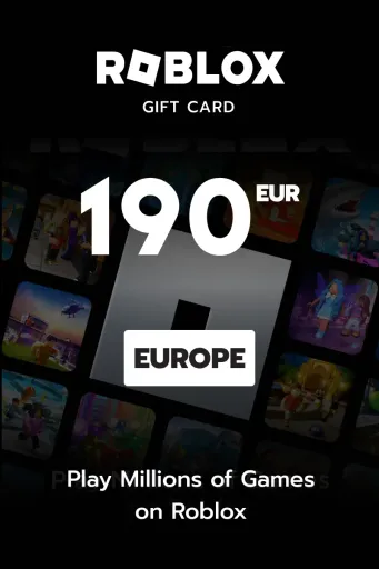 Roblox 190 EUR Gift Card (Europe) - Digital Key