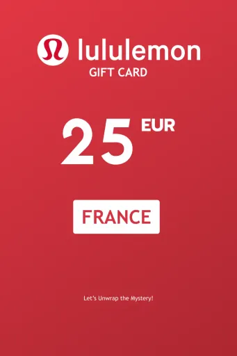 Product Image - Lululemon 25 EUR Gift Card (France) - Digital Key