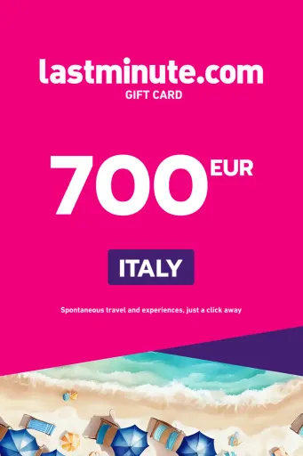 lastminute.com 700 EUR Gift Card (Italy) - Digital Key