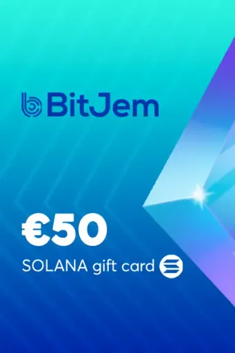 BitJem (SOL) 50 EUR Crypto Gift Card (Global) - Digital Key