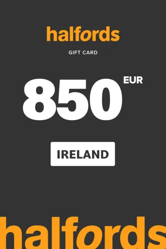 Halfords 850 EUR Gift Card (Ireland) - Digital Key