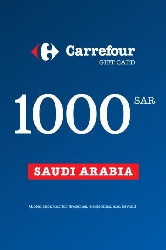 Carrefour 1000 SAR Gift Card (Saudi Arabia) - Digital Key