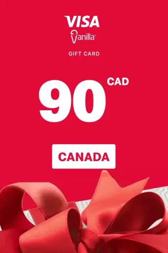 Vanilla Visa 90 CAD Gift Card (Canada) - Digital Key