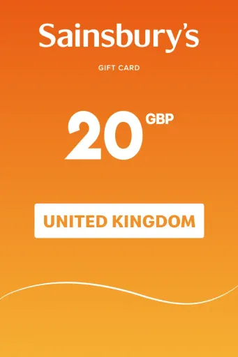 Sainsbury's 20 GBP Gift Card (United Kingdom) - Digital Key