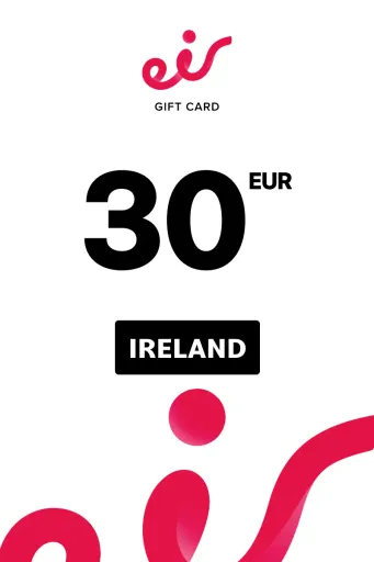 Eir Mobile 30 EUR Gift Card (Ireland) - Digital Key