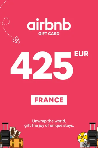 Airbnb 425 EUR Gift Card (France) - Digital Key