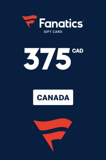 Fanatics 375 CAD Gift Card (Canada) - Digital Key
