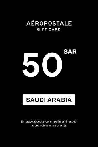 Aeropostale 50 SAR Gift Card (Saudi Arabia) - Digital Key