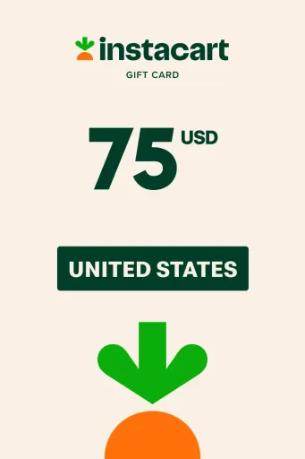 Instacart 75 USD Gift Card (United States) - Digital Key