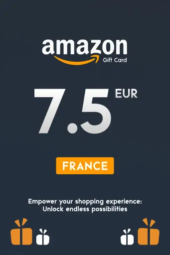 Amazon 7.5 EUR Gift Card (France) - Digital Key
