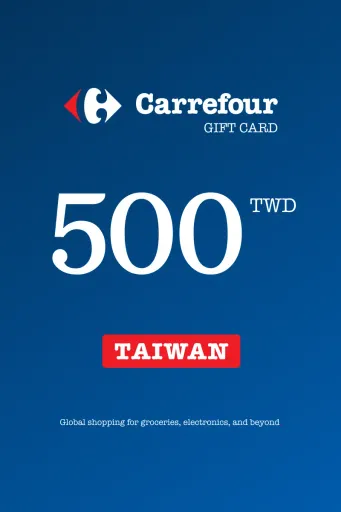 Carrefour 500 TWD Gift Card (Taiwan) - Digital Key