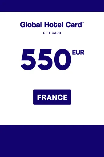 Global Hotel Card 550 EUR Gift Card (France) - Digital Key