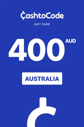 CashtoCode 400 AUD Gift Card (Australia) - Digital Key