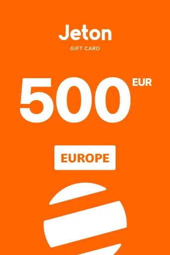 JetonCash 500 EUR Gift Card (Europe) - Digital Key