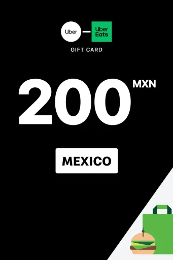 Product Image - Uber & Uber Eats 200 MXN Gift Card (Mexico) - Digital Key