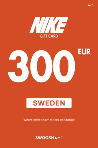 Nike 300 EUR Gift Card (Sweden) - Digital Key