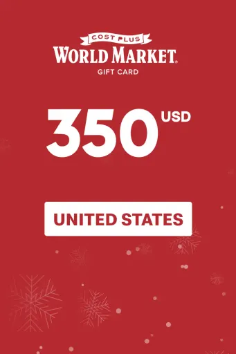 Cost Plus World Market 350 USD Gift Card (United States) - Digital Key