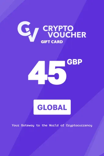 Crypto Voucher (DOGE) 45 GBP Gift Card (Global) - Digital Key