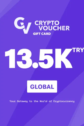 Crypto Voucher 13500 TRY Gift Card (Global) - Digital Key
